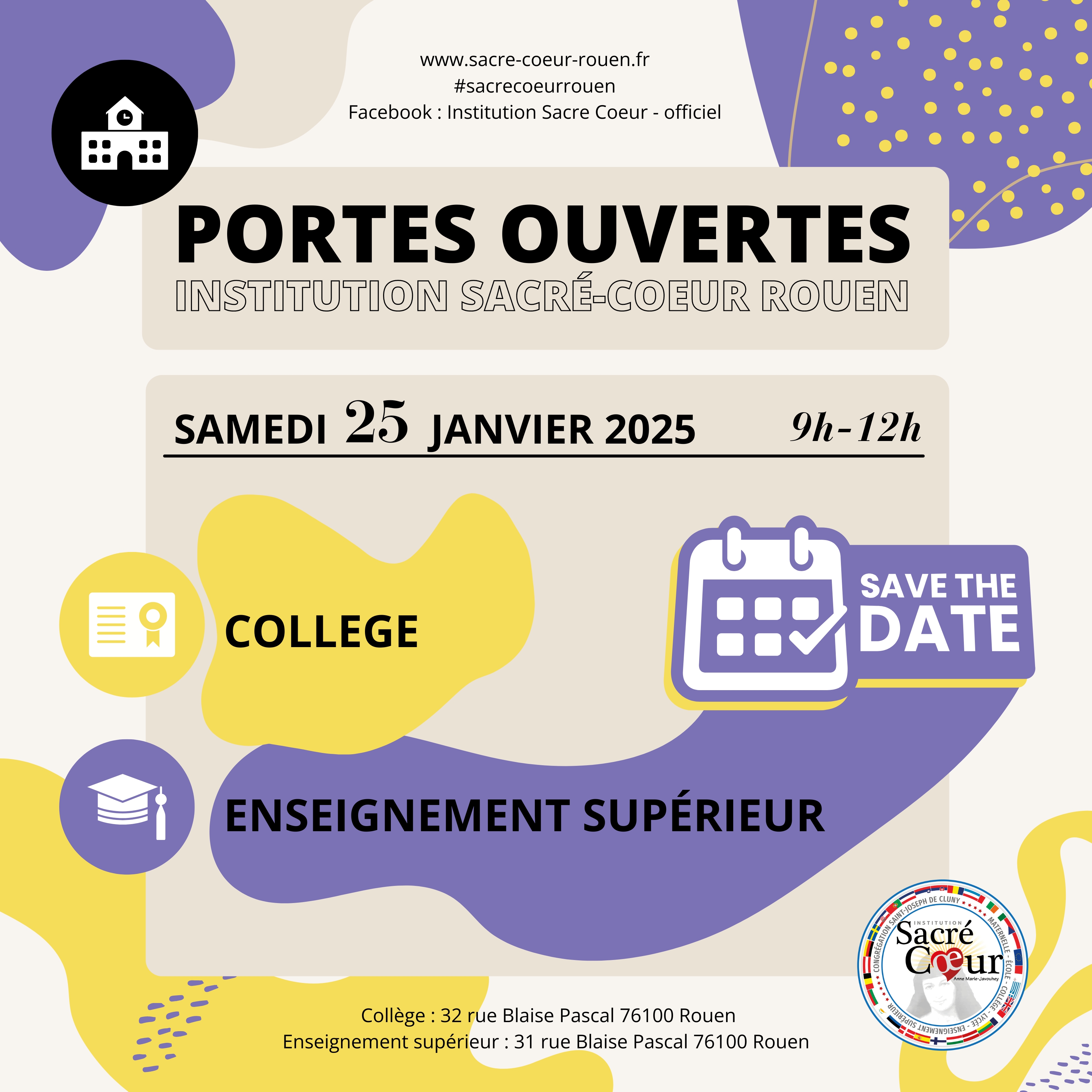 Portes ouvertes janvier 2025